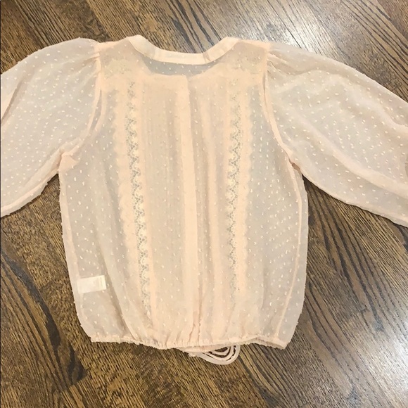 Pale Pink Tbags Top - Picture 4 of 9